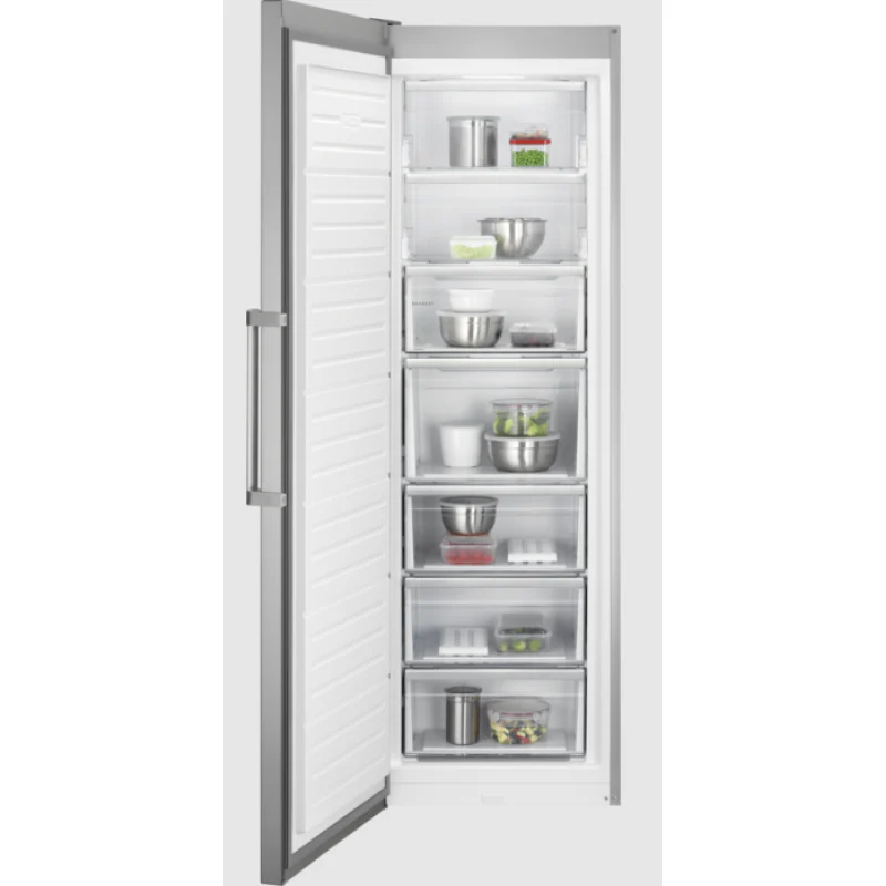 AEG AGB728E5NX - Stainless steel Freestanding Frost Free Freezer - E energy - Image 2