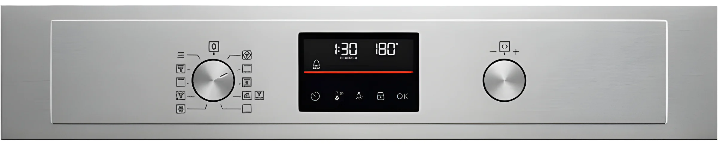 AEG BEX535A61M - Stainless steel Built in Electric Single Oven - Aqua cleaning - A+ energy - Image 2