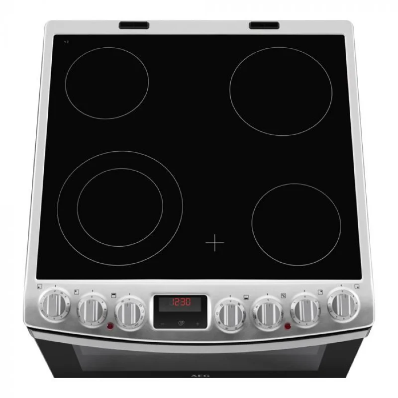 AEG CCB6740ACM - Stainless steel 4 Zone Electric Cooker - Catalytic cleaning - A/A energy - Image 2