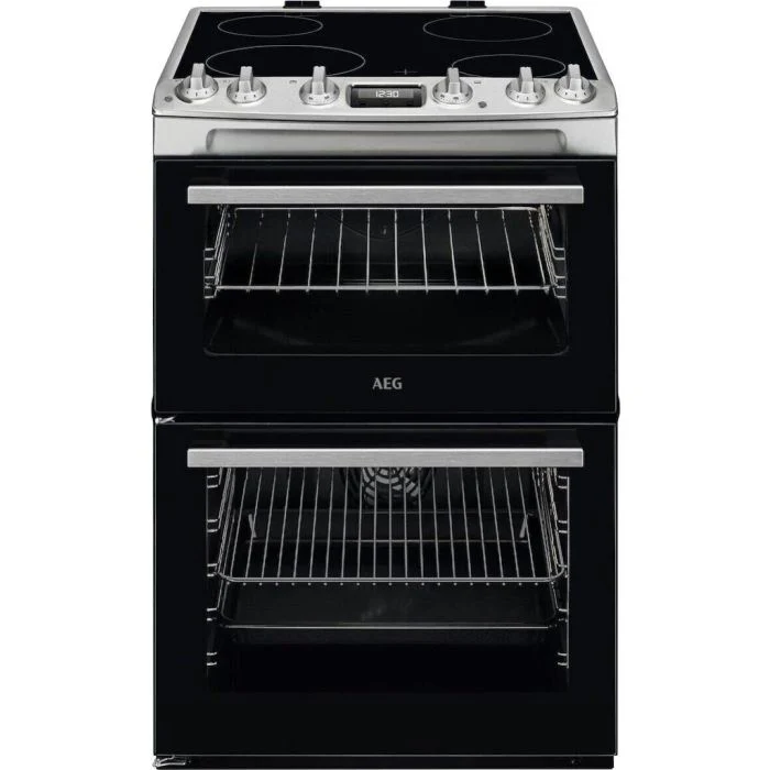 AEG CCX6530ACM - Stainless Steel Electric Double Cooker - 77L - A Energy