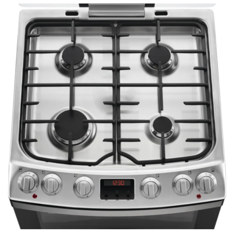 AEG CKB6540ACM - Stainless steel 4 Zone Dual Fuel Cooker - Catalytic cleaning - A/A energy - Image 2