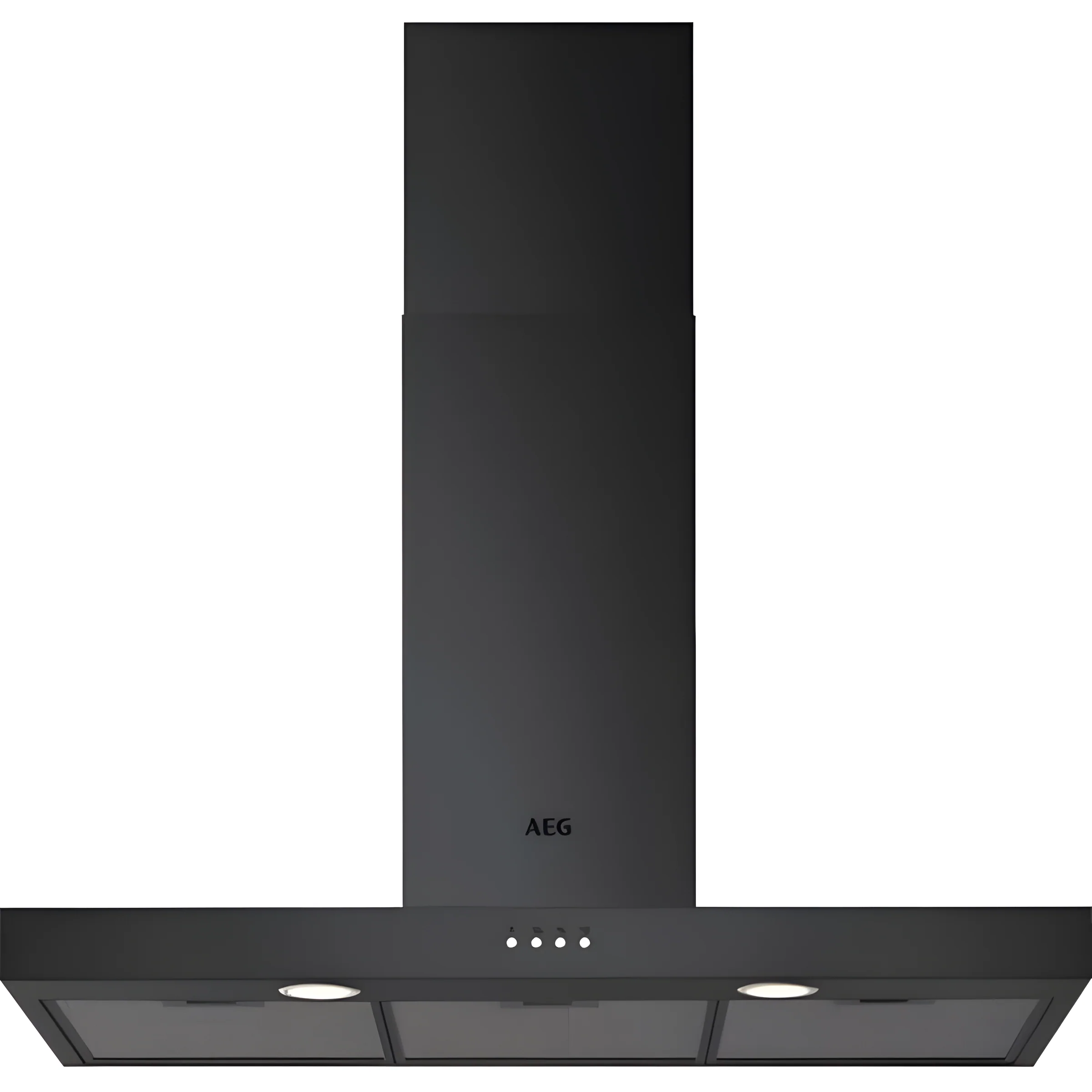 AEG DBX3951R - Black Chimney Extractor Hood - C energy