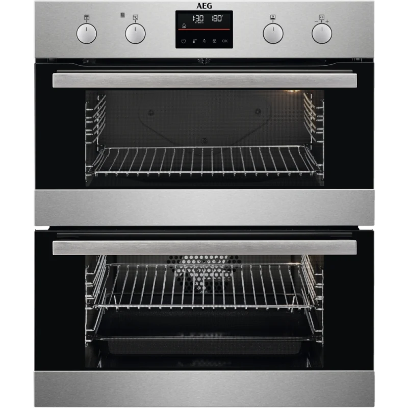 AEG DUB535060M - Stainless steel Built under Electric Double Oven - Catalytic cleaning - A energy