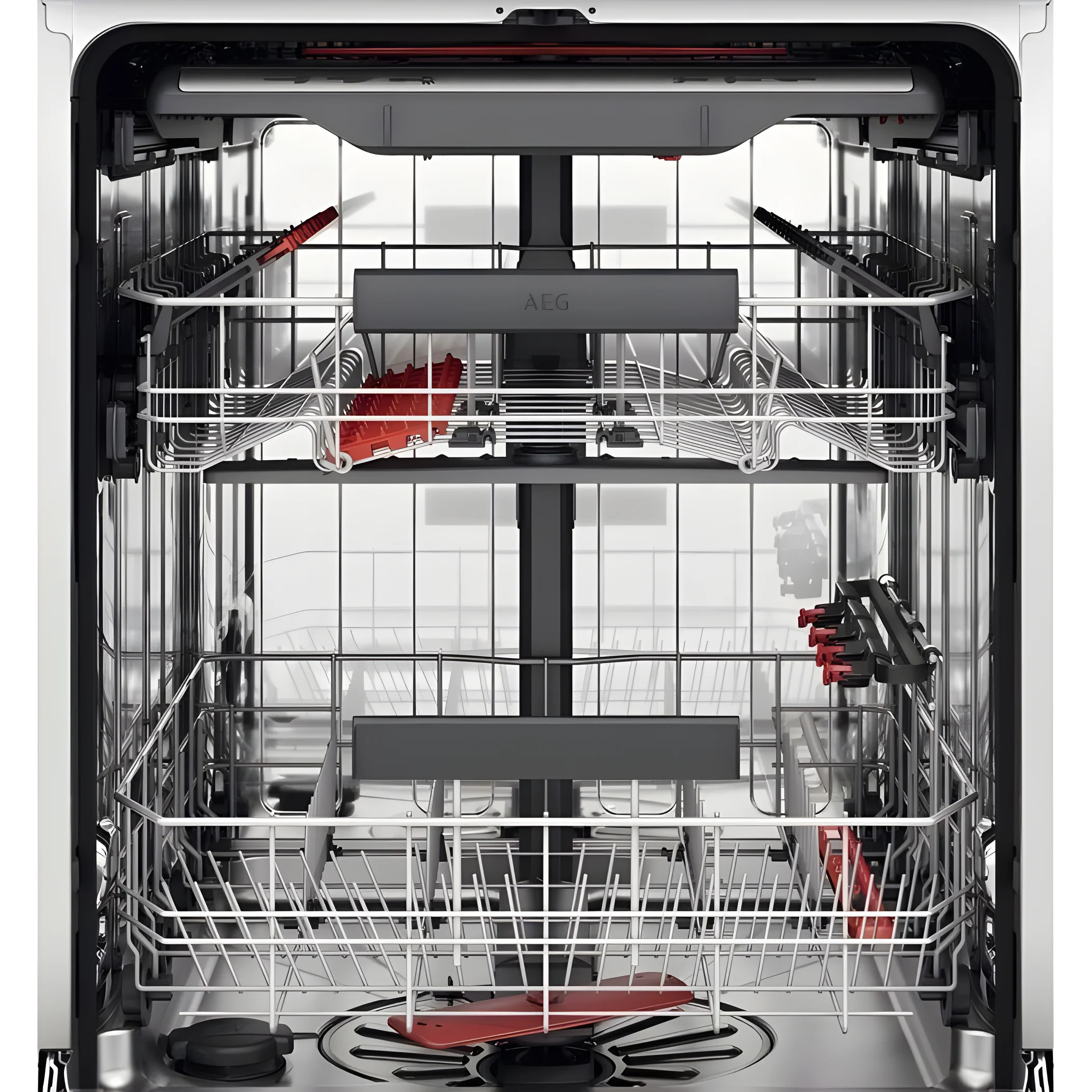 AEG FFB75727PM - Stainless Steel Dishwasher - 14 Place Settings - B Energy - Image 2