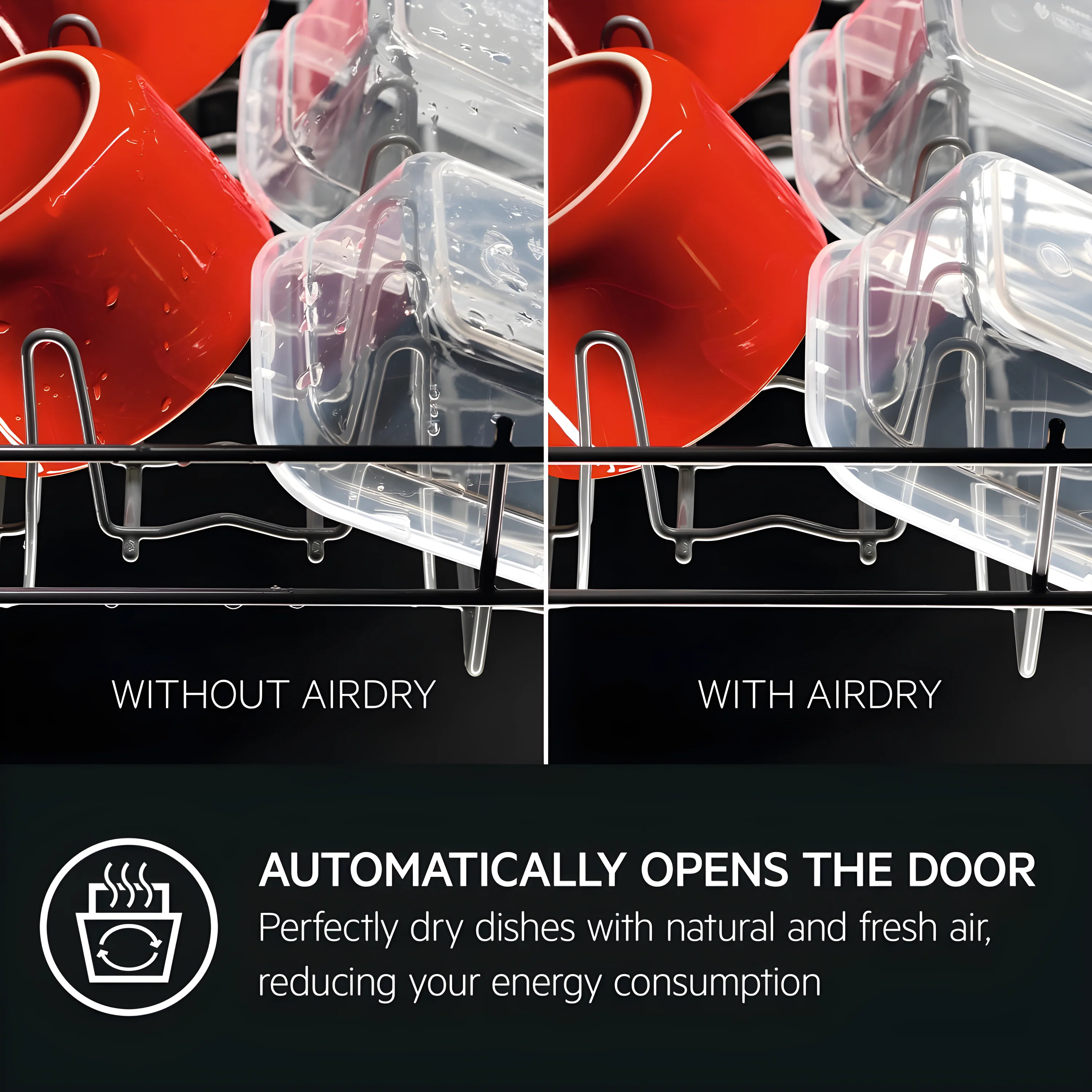 AEG FSB54607Z - Black Dishwasher - 13 Place Settings - C Energy Rated - Image 2