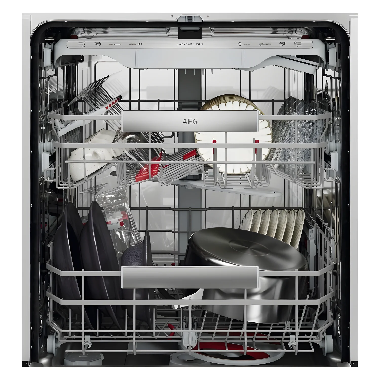 AEG GI9200X2PN - Black Integrated Dishwasher - 14 Place Settings - A Energy - Image 2