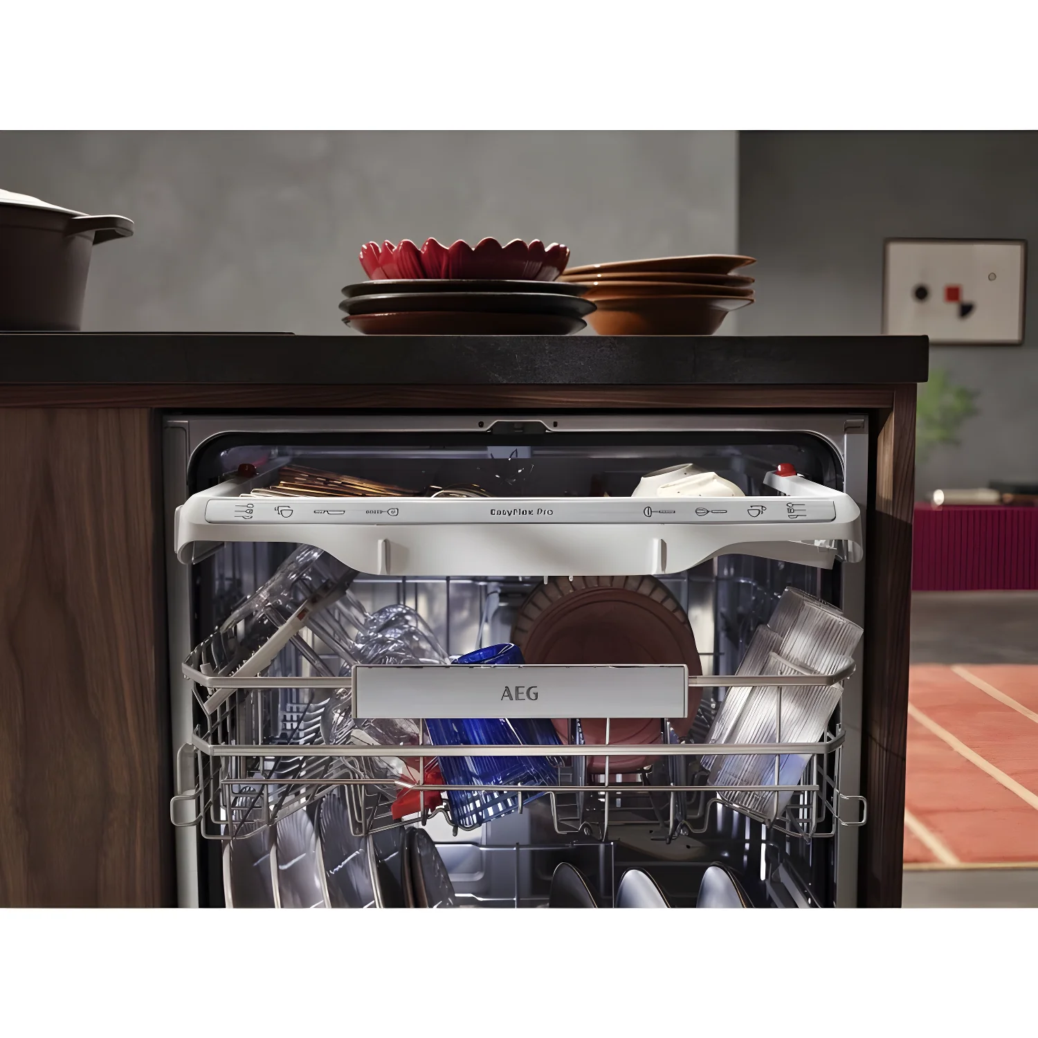 AEG GI9200X2PN - Black Integrated Dishwasher - 14 Place Settings - A Energy - Image 5