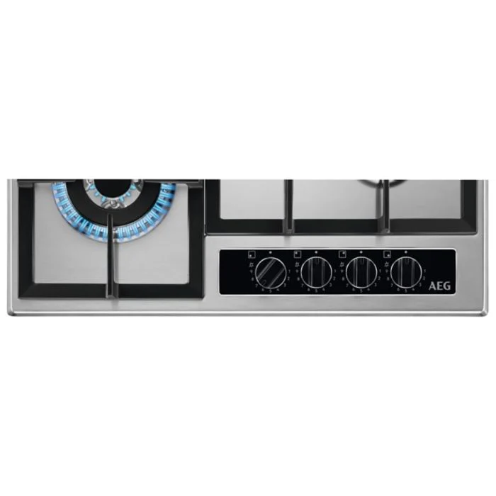 AEG HGB64420YM - Stainless steel 4 Zone Gas Hob - Image 2