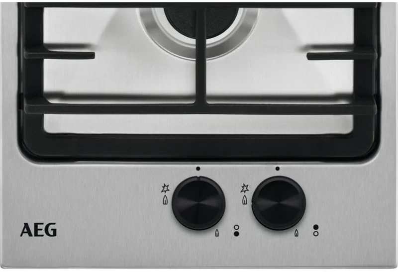 AEG HGX3220SM - Stainless steel 2 Zone Gas Hob - Image 2