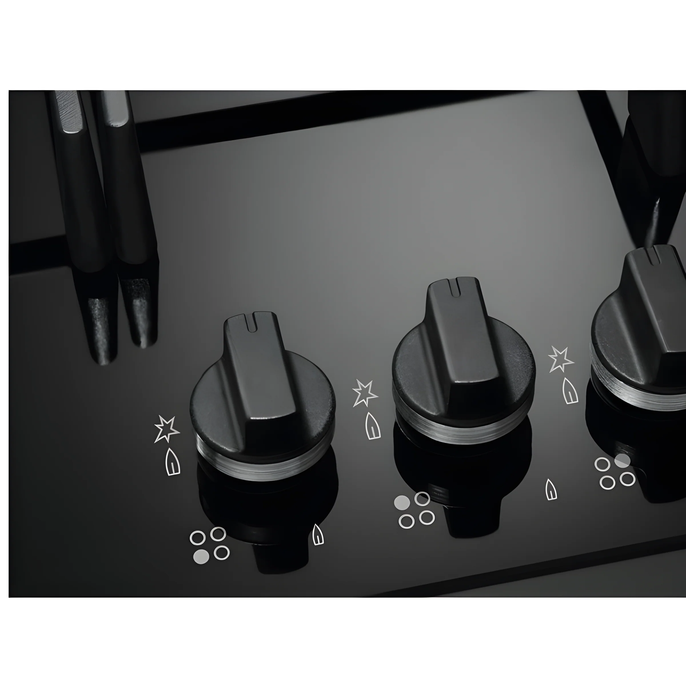 AEG HKB75450NB - 5 Zone Gas Hob - Image 4