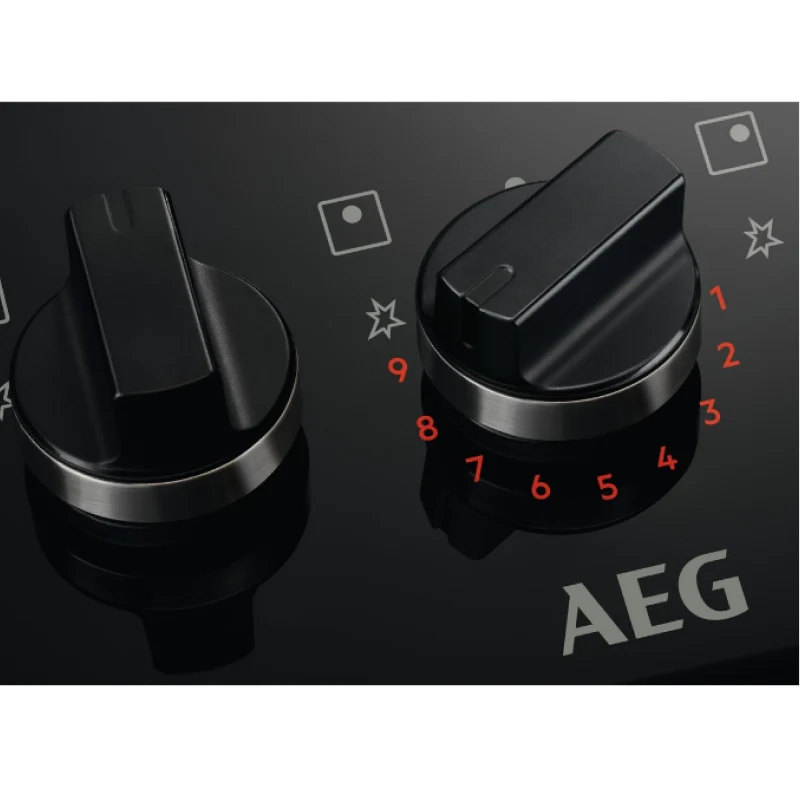 AEG HKB95450NB - 5 Zone Gas Hob - Image 2