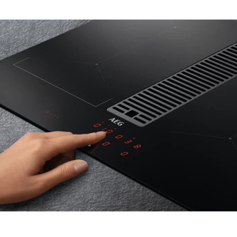 AEG IDE74243IB - Black 4 Zone Venting Hob - A energy - Image 2