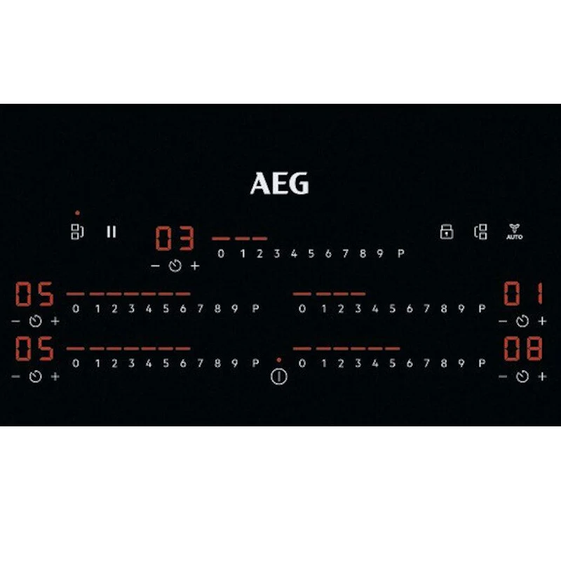 AEG IKE95751FB - 5 Zone Induction Hob - Black - Image 2