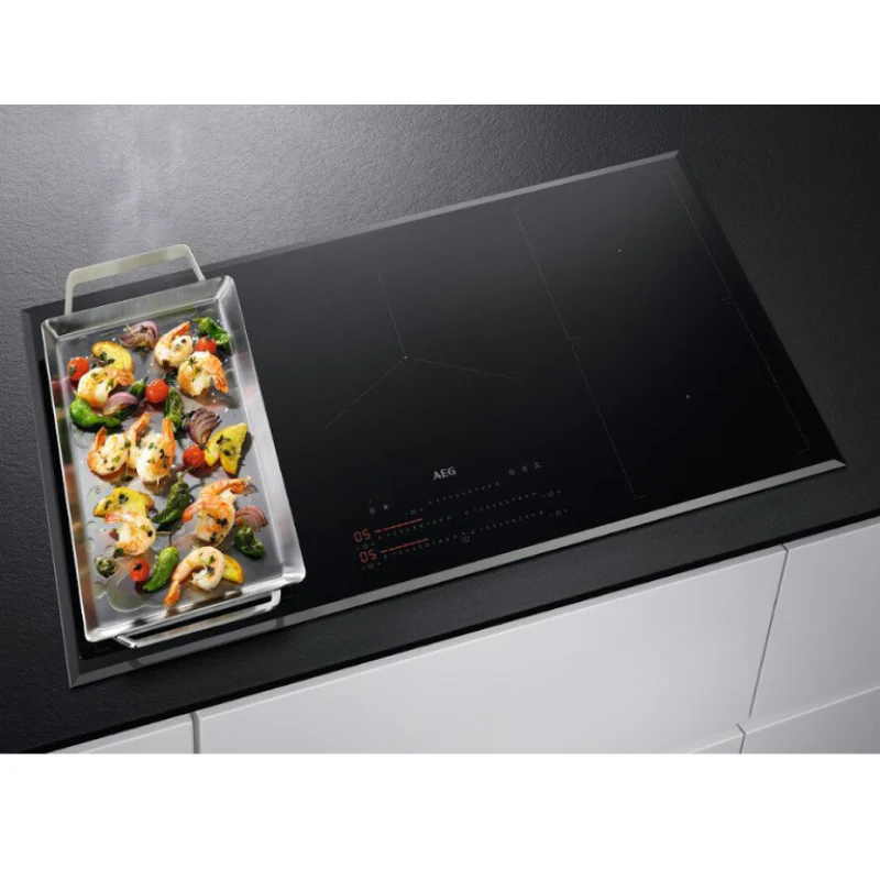 AEG IKE95751FB - 5 Zone Induction Hob - Black - Image 4