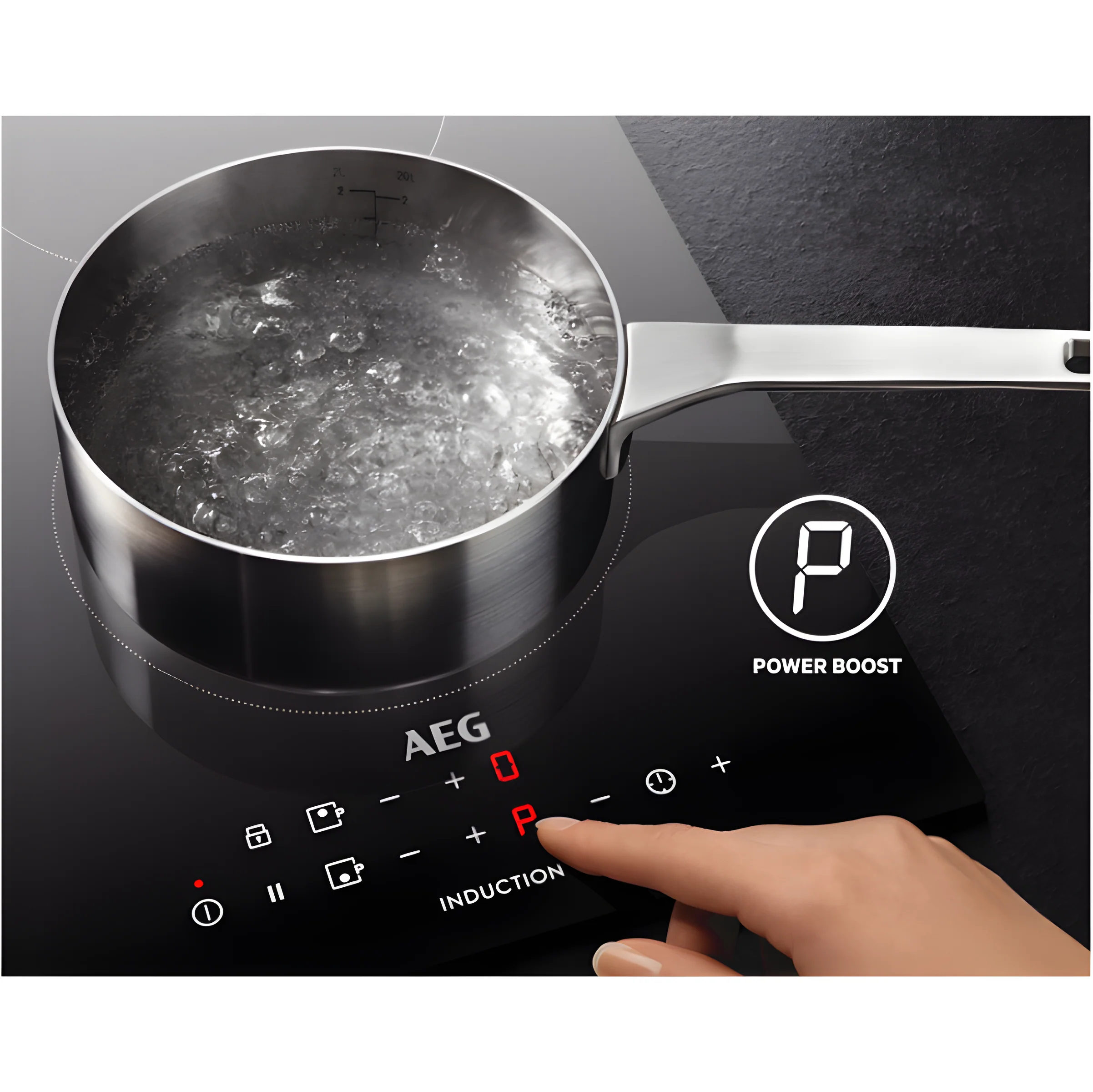 AEG IPE84531FB - Black 4 Zone Induction Hob - Image 4