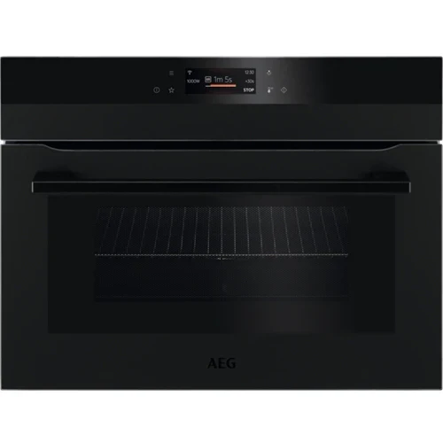 AEG KMK768080T - Black Built-In Combination Microwave - 43L - CombiQuick - Image 4