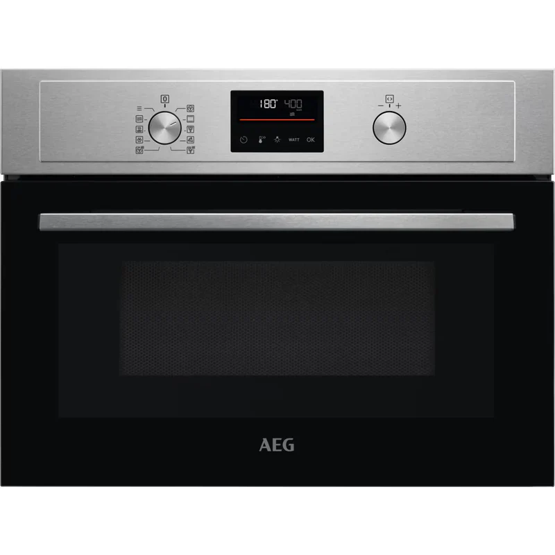 AEG KMX365060M - Stainless Steel 43L Built-In Combination Microwave Oven - 1700W - A Energy