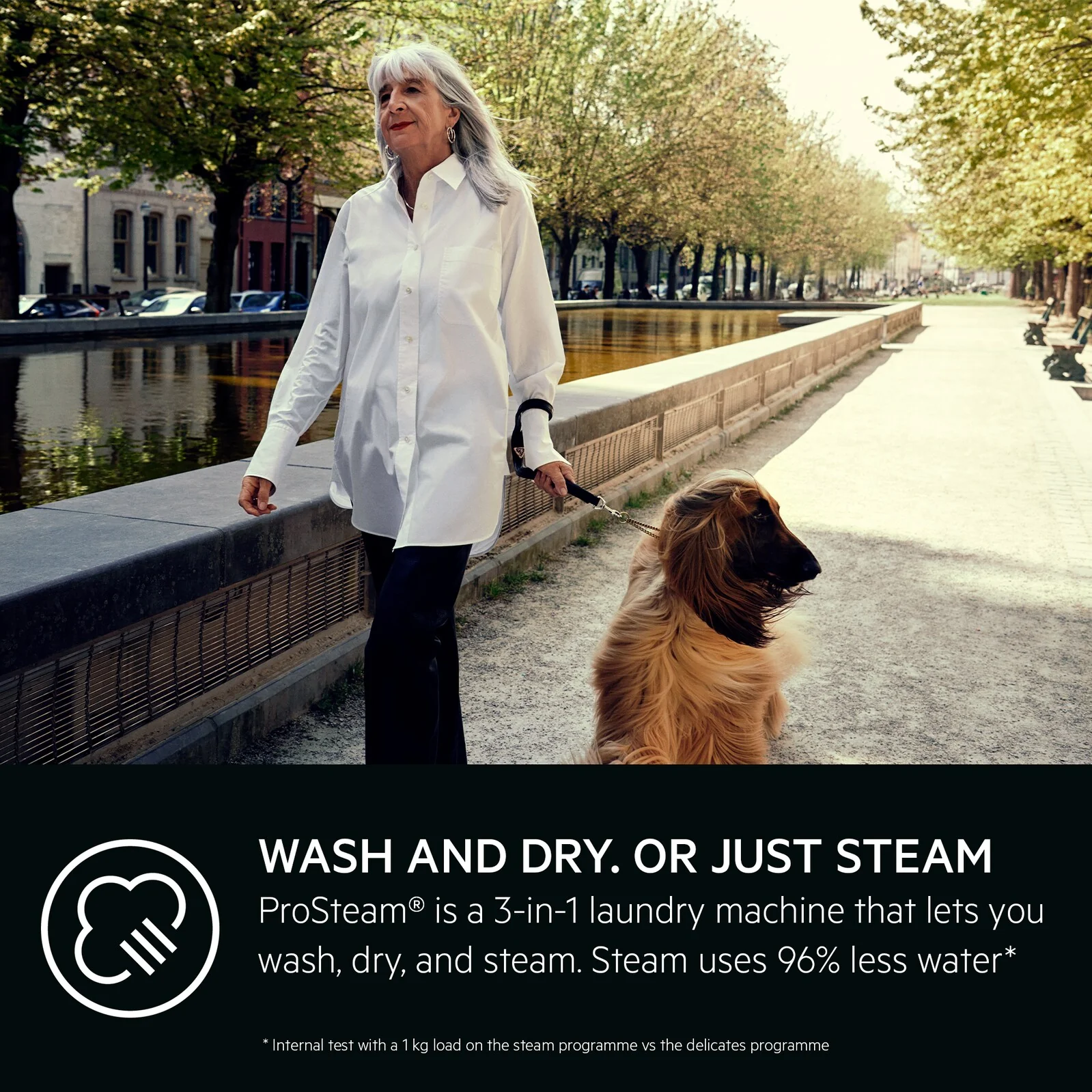 AEG L7WE74634BI - Integrated 7KG/4KG Washer Dryer - 1600 RPM - D energy - Image 5
