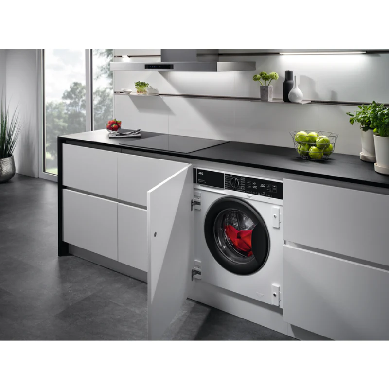 AEG LF8E8436BI - 8000 Series Integrated 8KG Washing Machine - 1400 RPM - A energy - Image 3