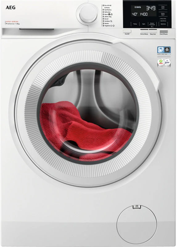 AEG LFR61842B - White 8KG Washing Machine - 1400 RPM - A energy