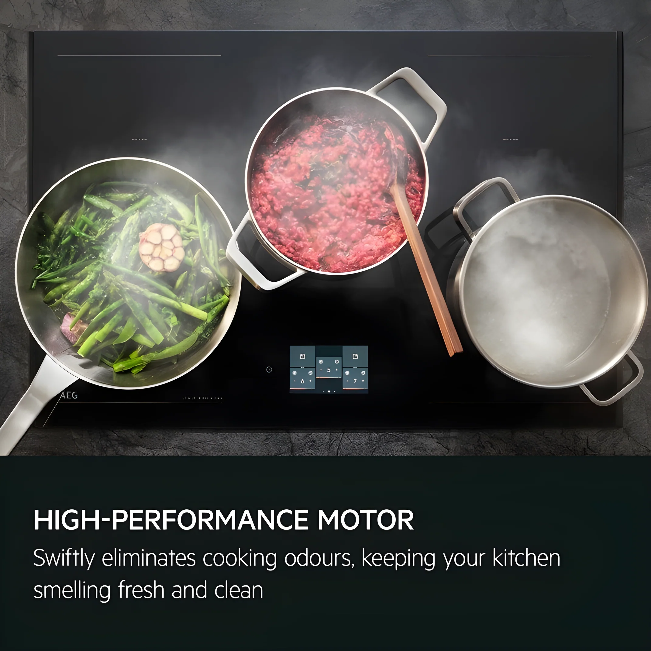 AEG NDC7791SB - Black Ceiling Extractor - 730m³/h - A Rated - Image 3