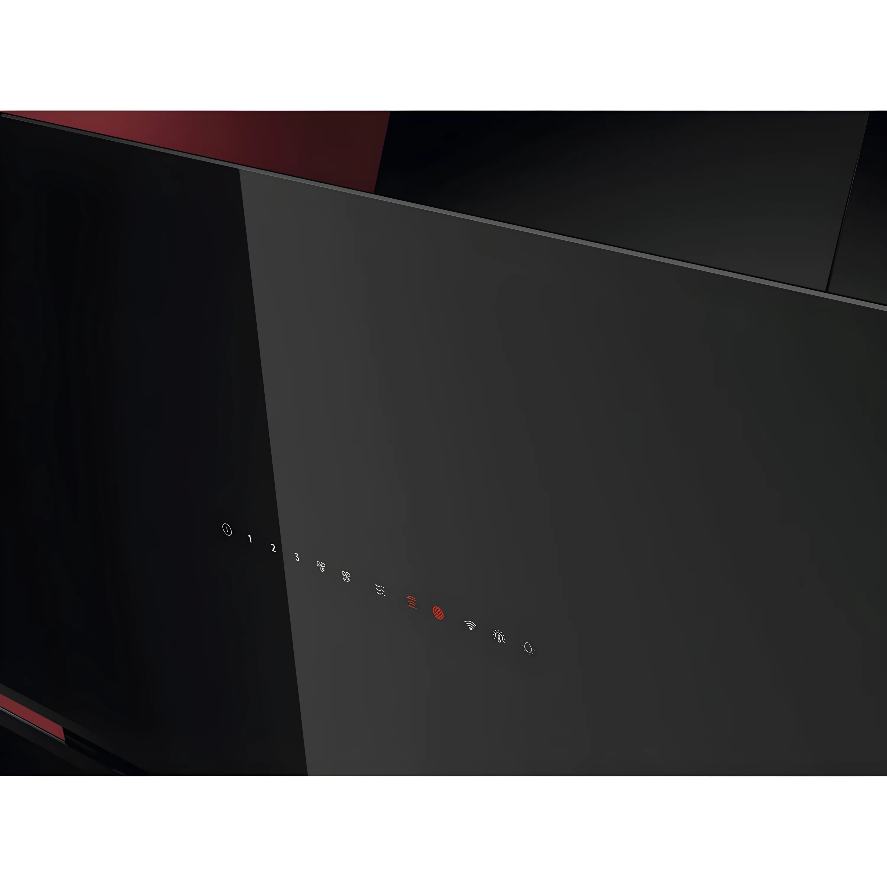 AEG NDV8761CB - Black Chimney Cooker Hood - 760m³/h - A+ Energy Rating - Image 3