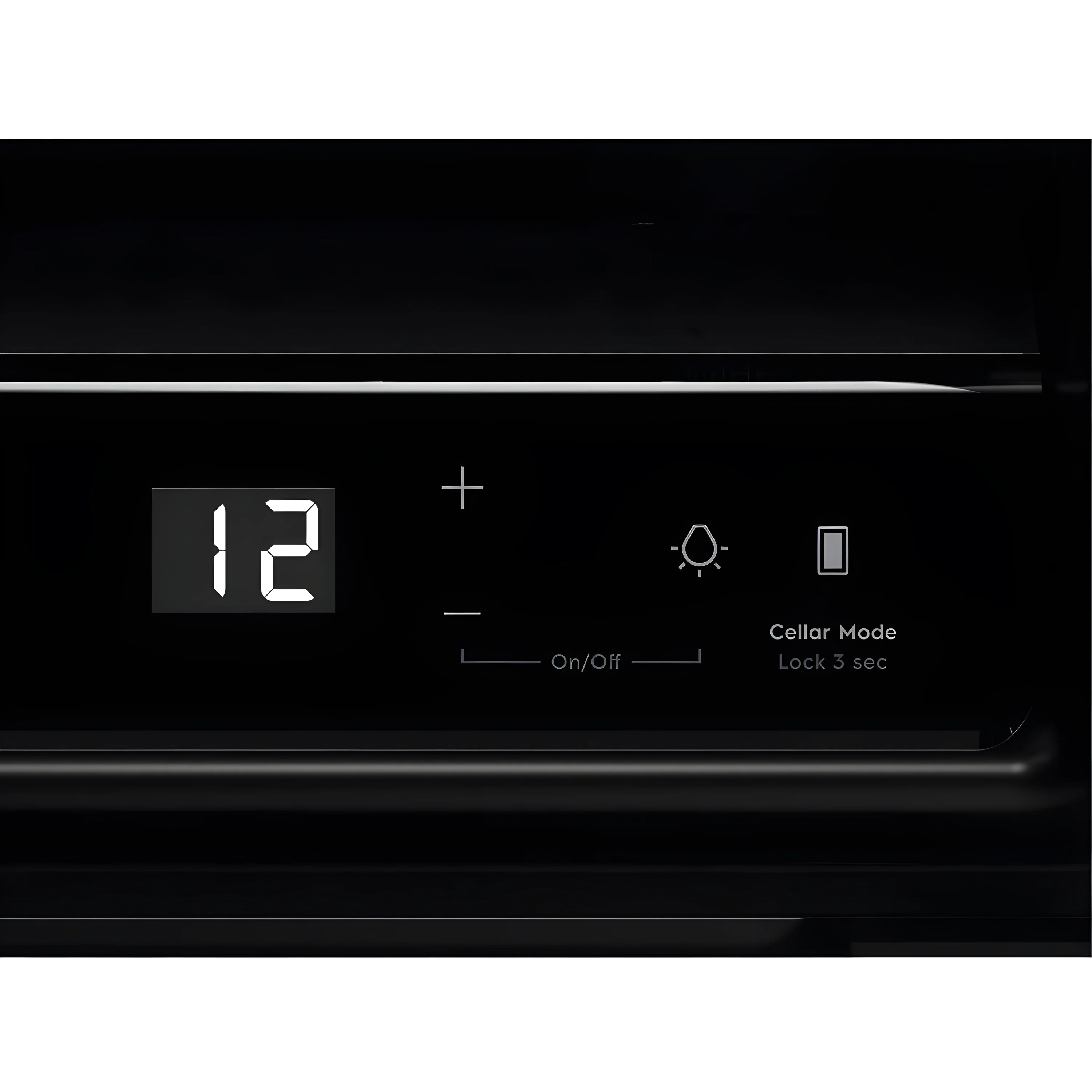 AEG NKW8P21KAT - Black Integrated Wine Cooler - 15 Bottles - F Rated - Image 2