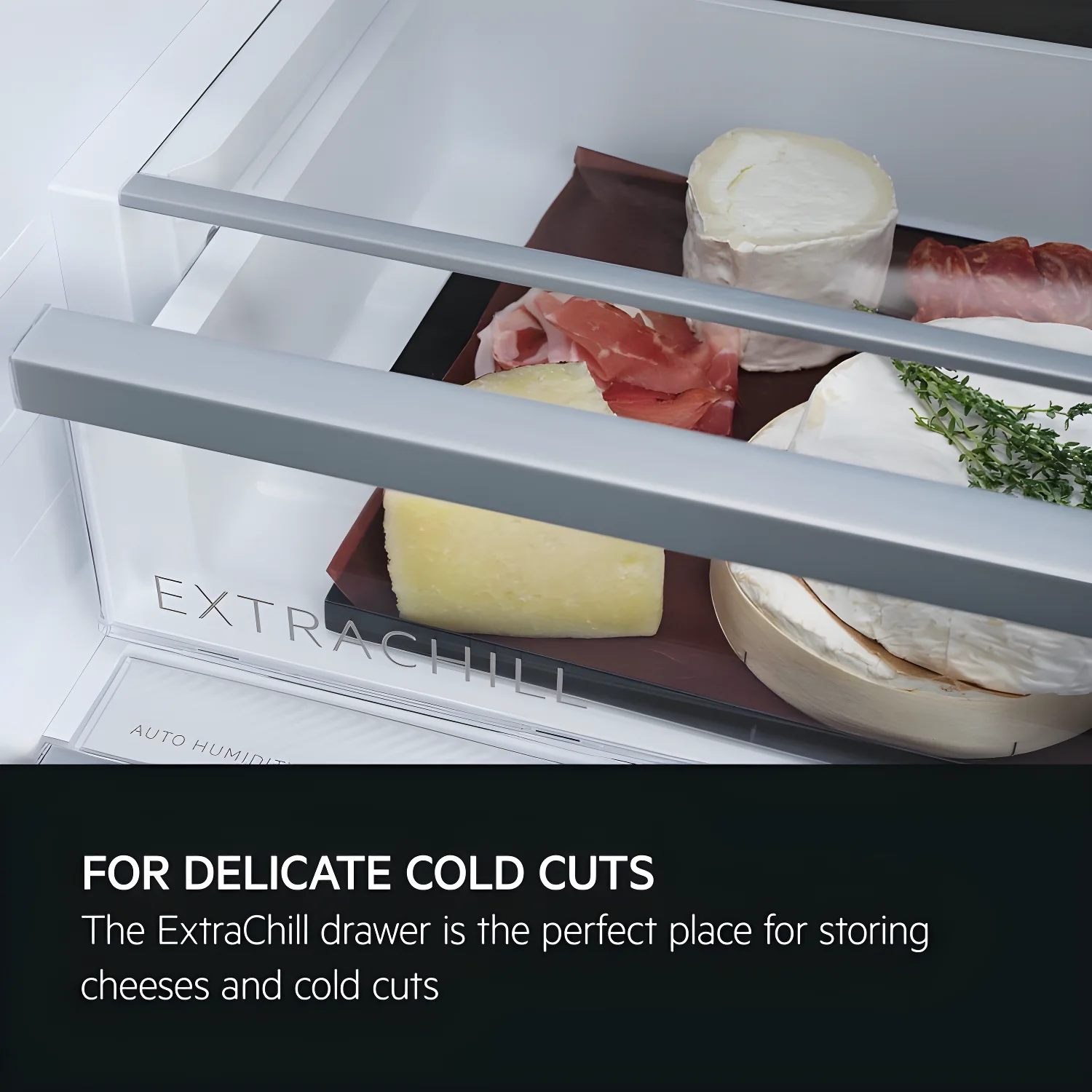 AEG NSC7C181DS - White 248L 70/30 Integrated Fridge Freezer - Frost Free - D Energy - Image 3