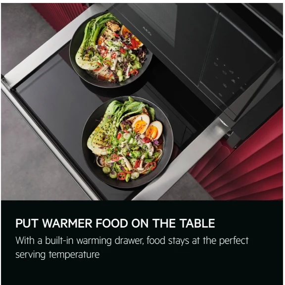 AEG OD8K11B - Black Warming Drawer - 20L - Image 2