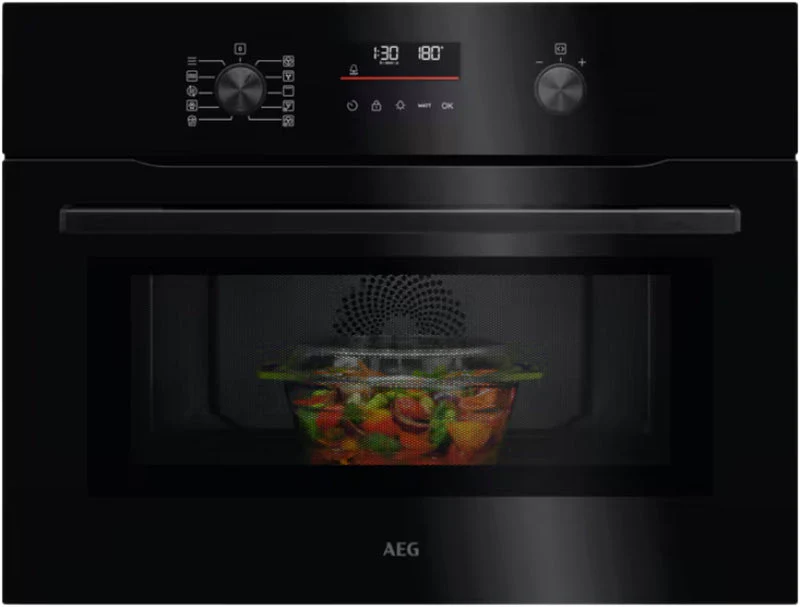 AEG OO5NK40XK - Black 41L Built-In Combi Microwave - 1000W