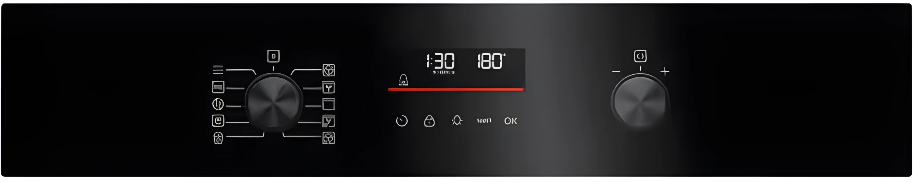 AEG OO5NK40XK - Black 41L Built-In Combi Microwave - 1000W - Image 2
