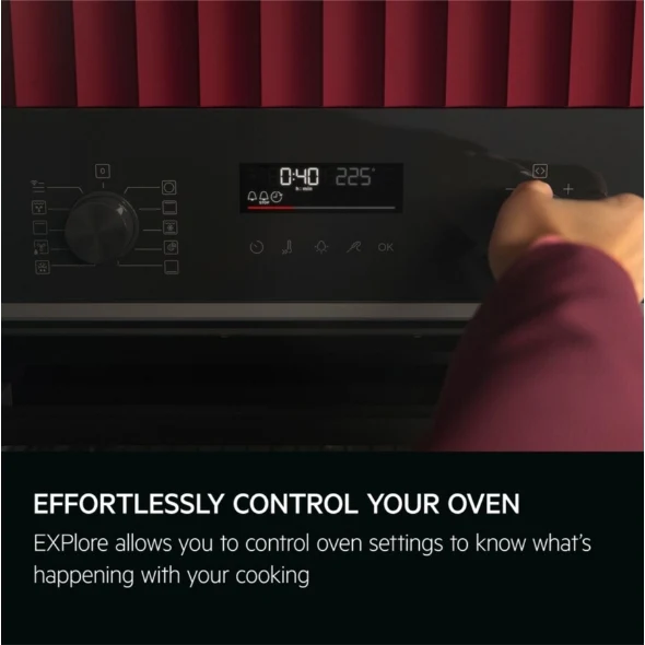 AEG OS6AB50AK - Black Built-In Single Oven - 71L - A+ Energy - Image 4