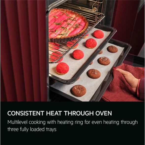 AEG OS6PB50AK - Black Built-In Electric Single Oven - 71L - A+ Energy - Image 4