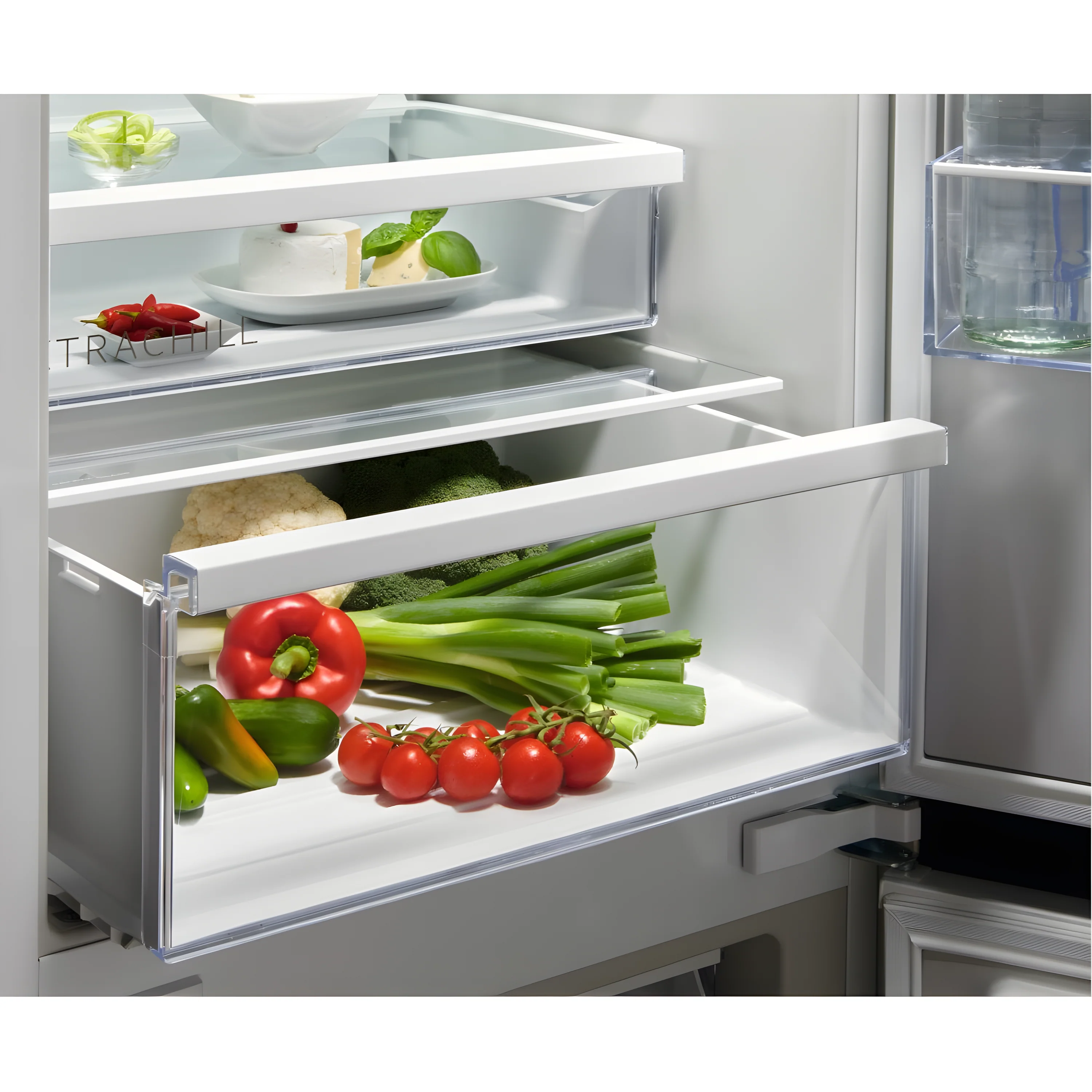 AEG OSC6M191ES - White Integrated Fridge Freezer - 207L/62L - E Energy - Image 5