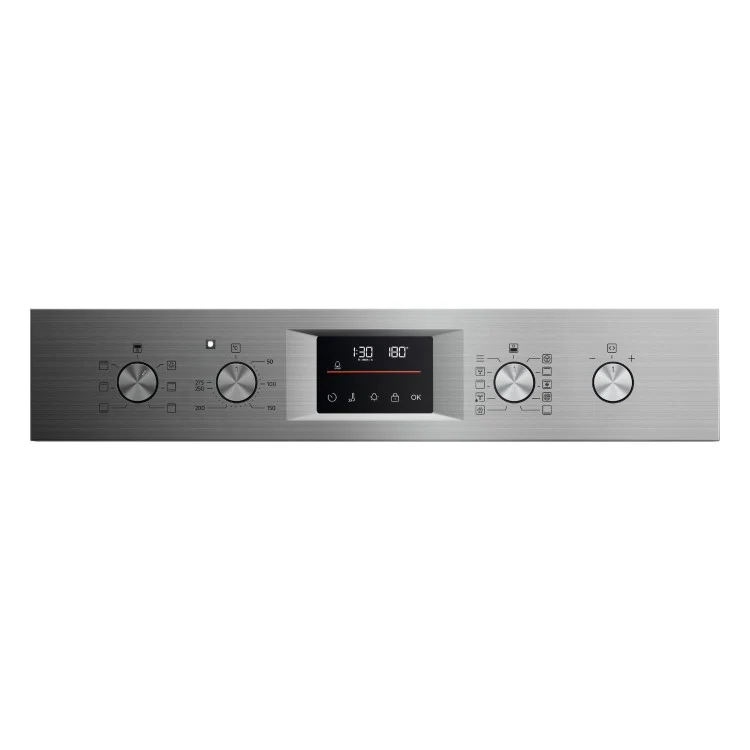 AEG OU5CP40M - Stainless Steel Built-In Electric Double Oven - 66L + 46L - A Energy - Image 2