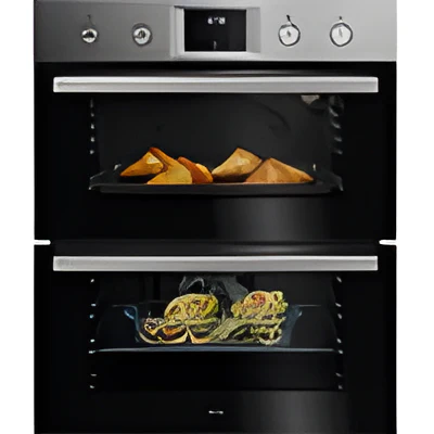 AEG OU5NU20M - Stainless Steel Built-Under Electric Double Oven - A Energy - Image 2