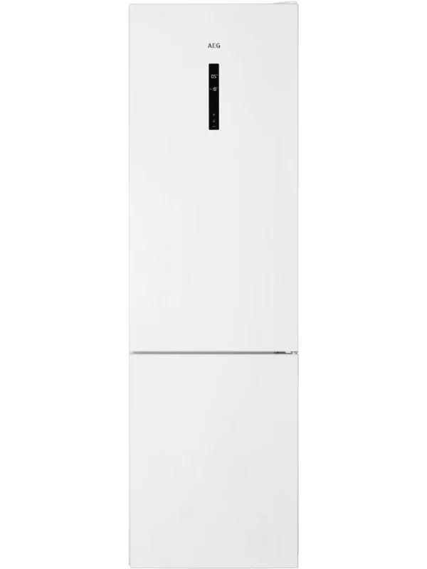 AEG RCB636E3MW - White Freestanding 60/40 Frost Free Fridge Freezer - E energy