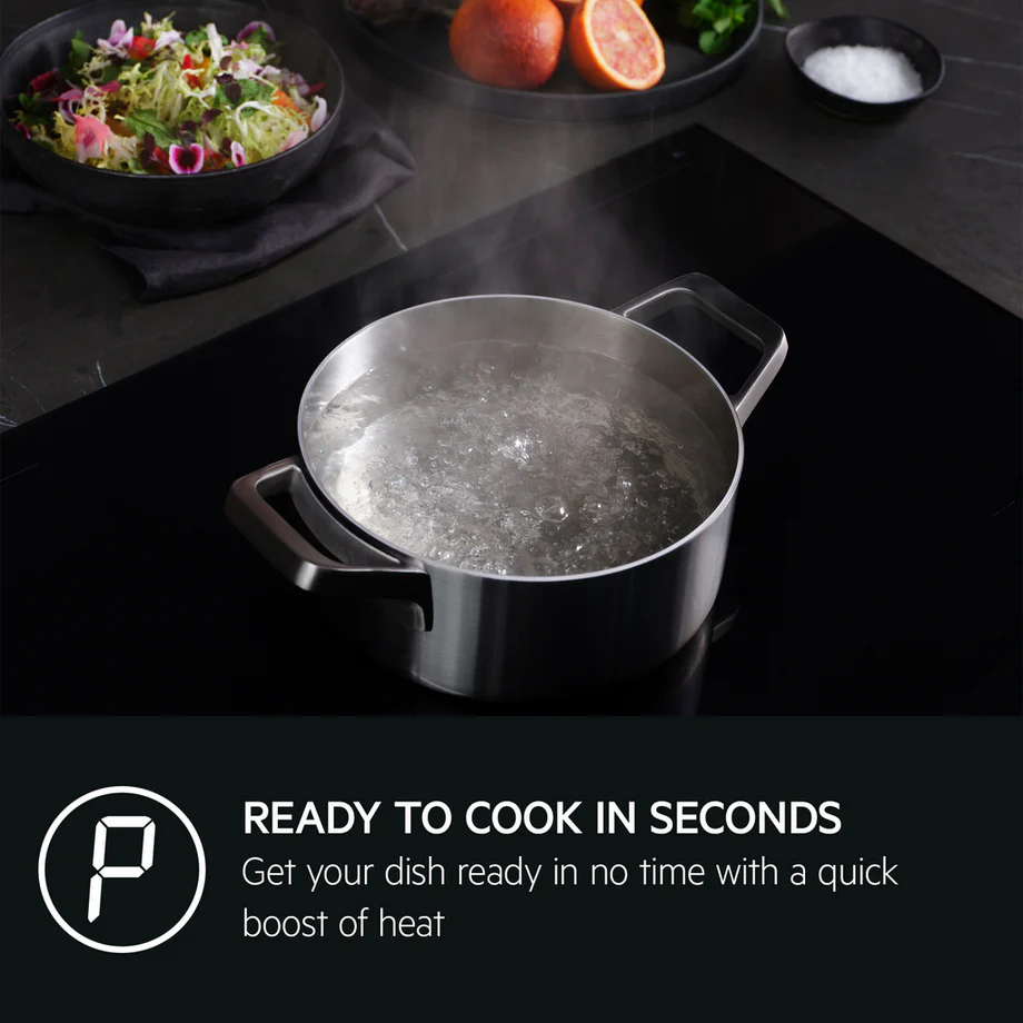 AEG SO64IA0SCB - Black Induction Hob - 58cm 4 Zone - Image 6