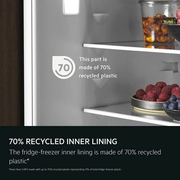 AEG TC8MS181CS - White Integrated Fridge Freezer - 186L/62L - C Energy - Image 4
