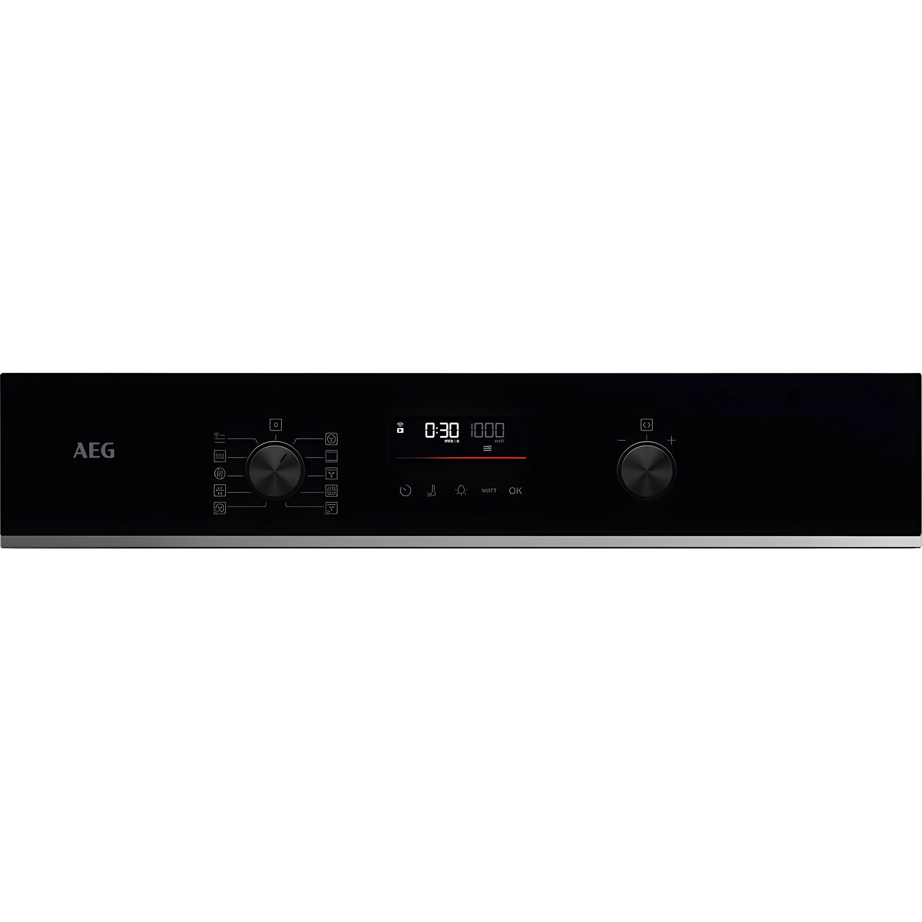 AEG TK6NK501B - Black Single Oven - 44L Compact Microwave Combination - Image 2