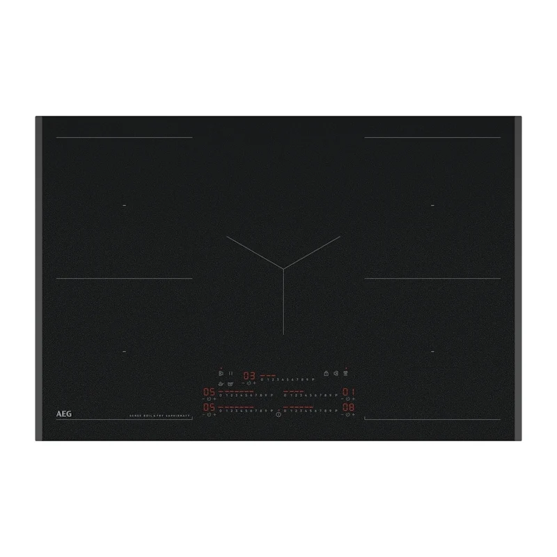AEG TK85IM30FZ - Matt Black Induction Hob - 80cm - SaphirMatt