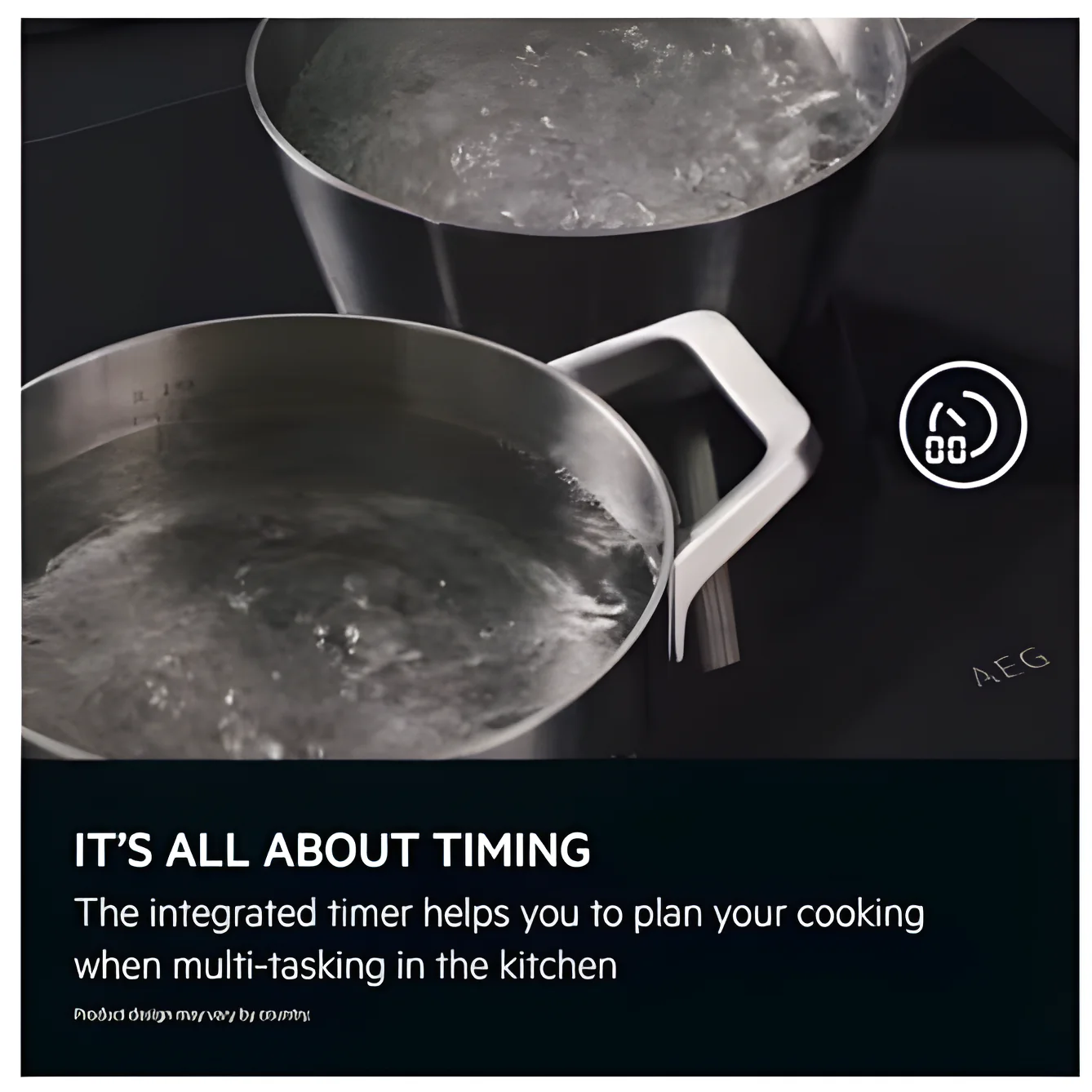 AEG TK95IN00FB - Black Induction Hob - 91cm - 5 Zones - Image 4