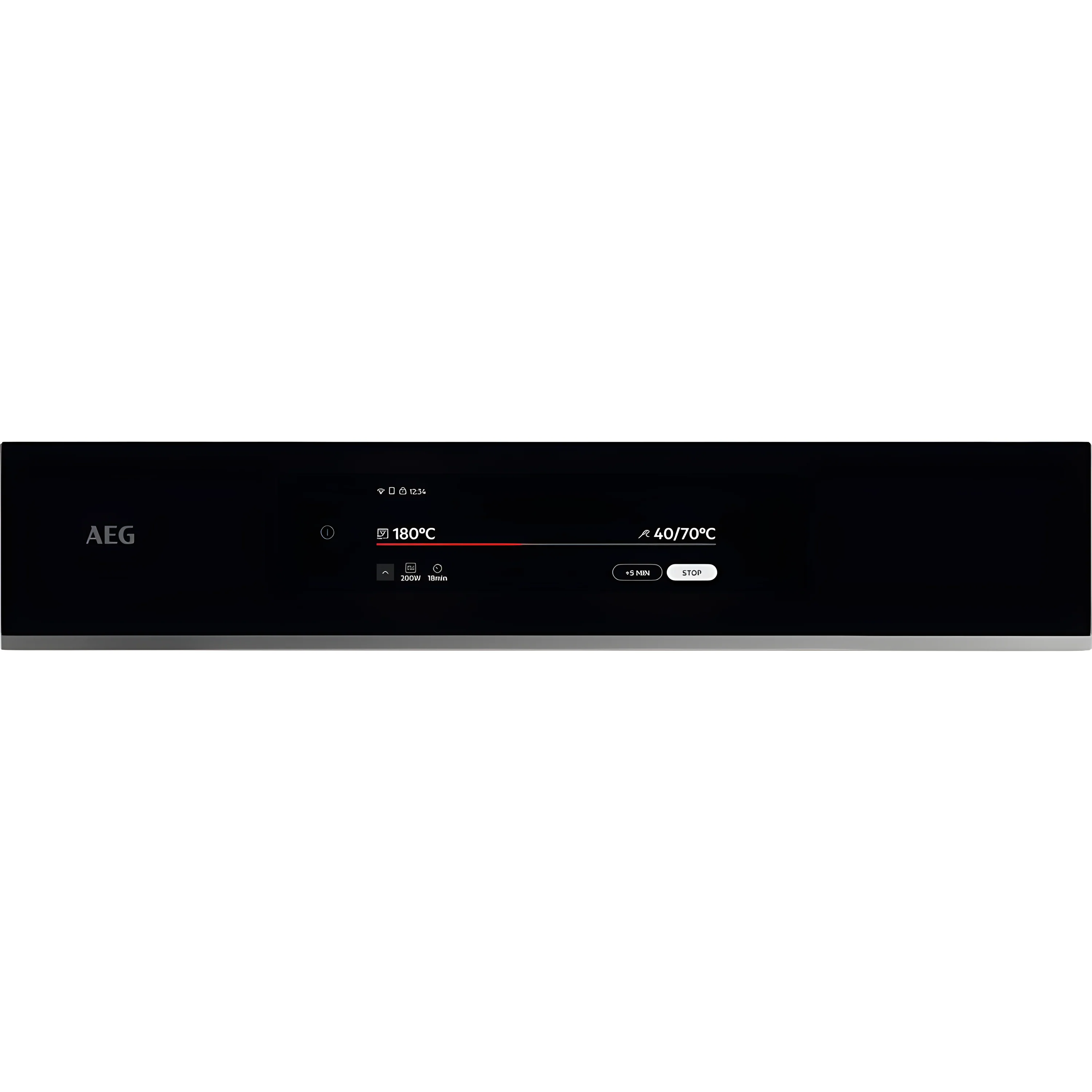 AEG TK9NK821B - Black Single Oven with Microwave - 44L - Image 2