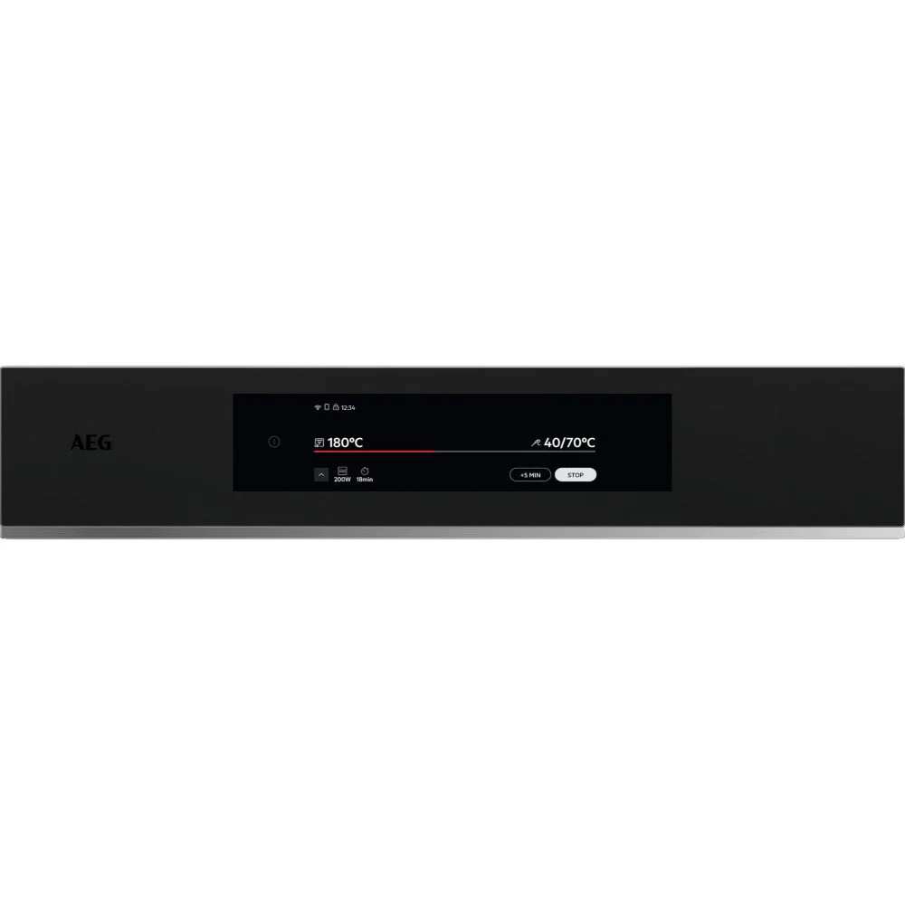 AEG TK9NK821T - Black Single Oven with Microwave - 44L Built-in - Image 2
