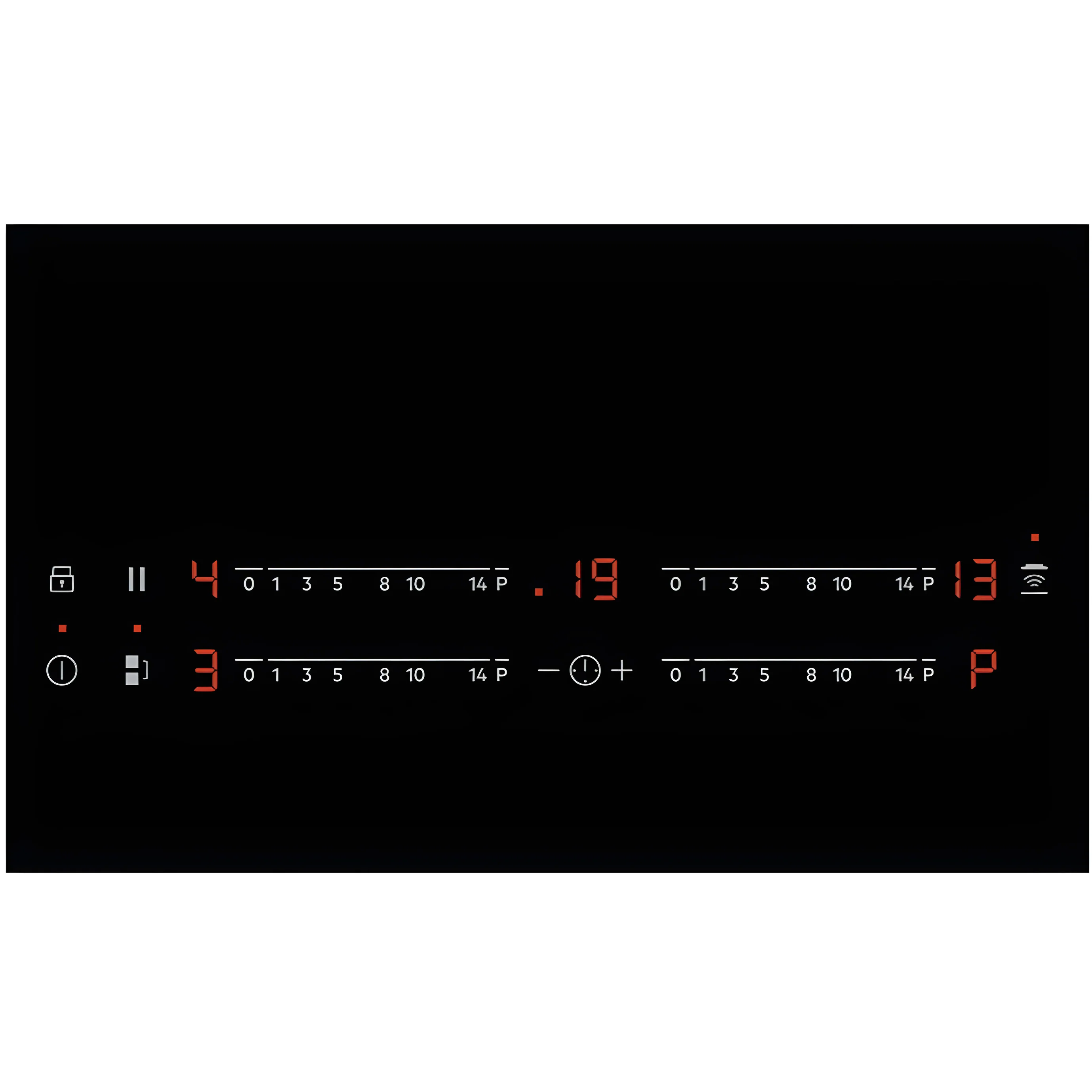 AEG TO84IB00FB - Black 78cm Induction Hob - 4 Cooking Zones - Image 2