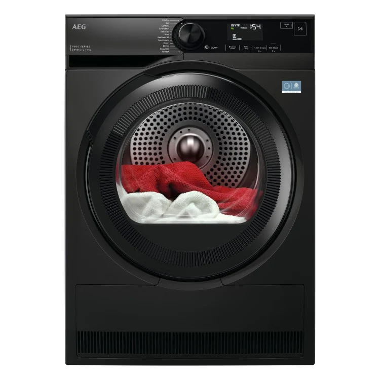 AEG TR749GU4B - White 9KG Tumble Dryer - Heat Pump - C Energy Rating
