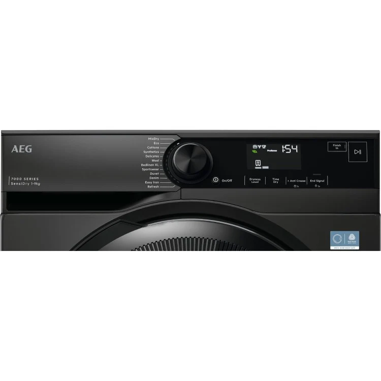 AEG TR749GU4B - White 9KG Tumble Dryer - Heat Pump - C Energy Rating - Image 2