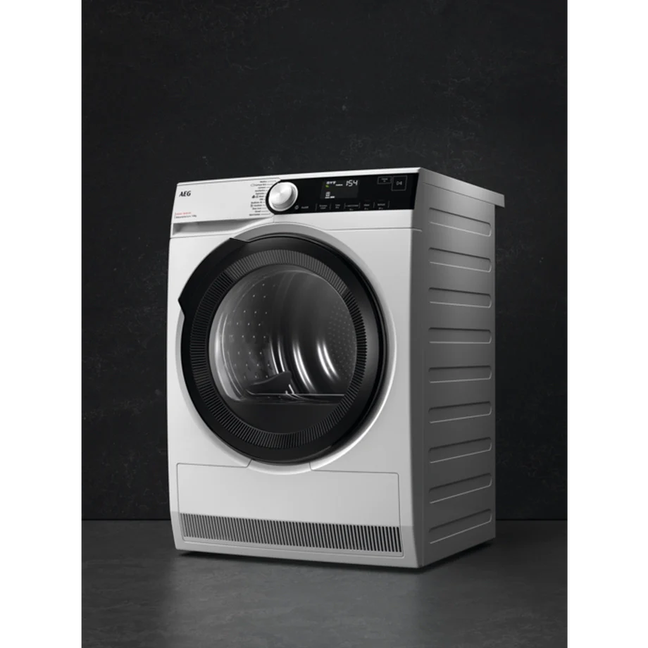 AEG TR838P4B - White 8KG Heat Pump Tumble Dryer - A++ Energy Rated - Image 2