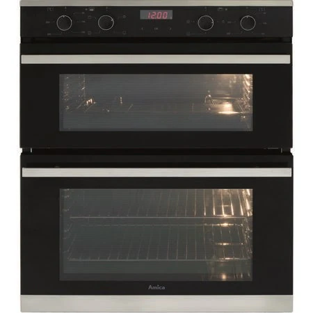 Amica ADC700SS - Stainless steel Built under Electric Double Oven - A energy