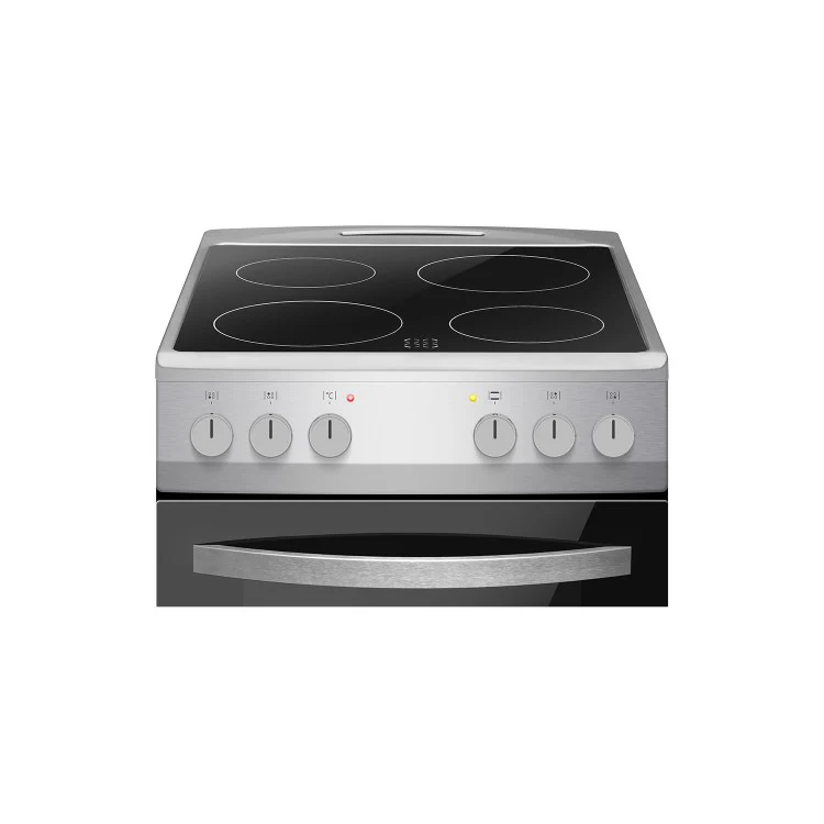 Amica AFC502SS 50Cm Ceramic Cooker Twin Cavity - Stainless Steel  - A/A energy - Image 4